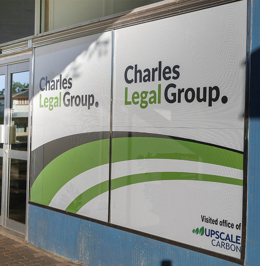Exterior of Charles Legal Group office